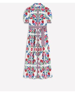 Boden Alexa Maxi Shirt Dress - White