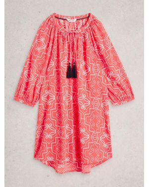 White Stuff Heidi Jersey Dress - Pink