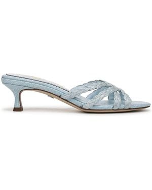 Sam Edelman Sam Edelman Camille 2 Regular Fit Slides - White