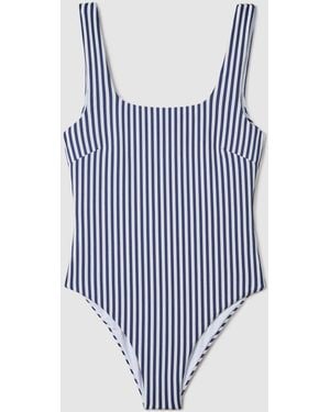 FELLA SWIM Harvey Specter Swimsuit Striped - Blue