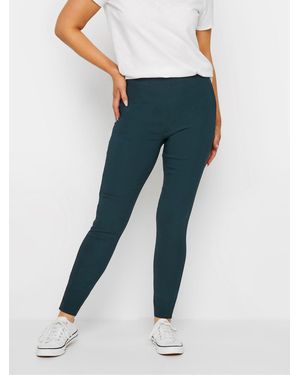 M Com Skinny Bengaline Trouser - Blue