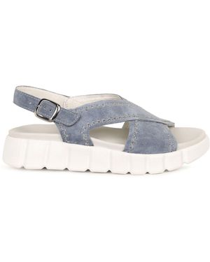 Gabor Tangle Crossover Sandals - White