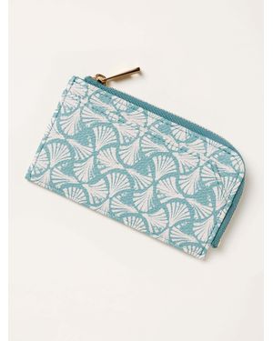 FatFace Shell Printed Card Holder - Blue