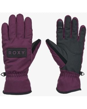 Roxy Freshfield Technical Snow Gloves - Purple