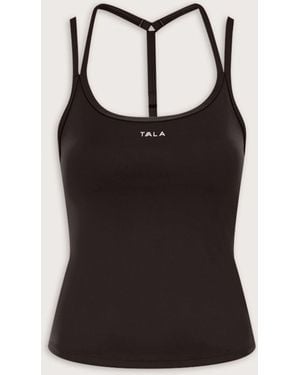 Tala Cut Out Vest - Black
