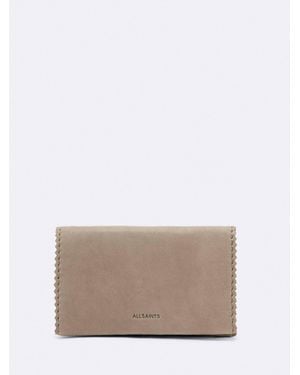 AllSaints Allsaints Siloh Wallet - Gray