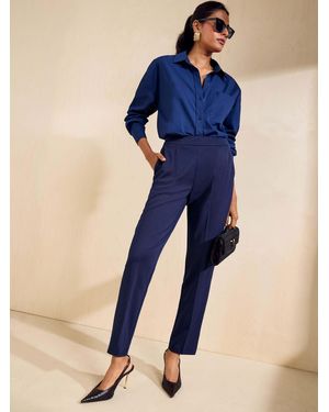 Friends Like These Friends Like These Stretch Twill Tapered Pants - Blue