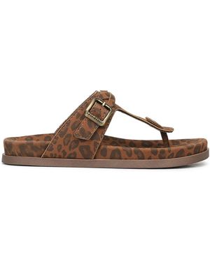 Blowfish Lakeshore Toe Post Sandals - Brown