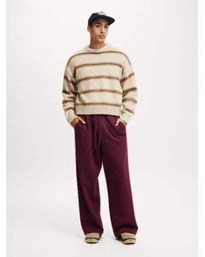 Cotton On Super Baggy Trousers - Red