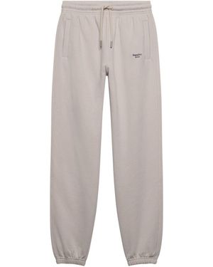 Superdry Signature Emb Cuffed Sweatpants - Gray