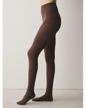 Next Chocolate Thermal Maximum Warmth Tights 1 Pack - Natural