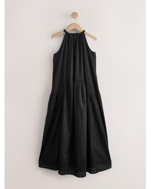 Next Halter Maxi Dress - Black