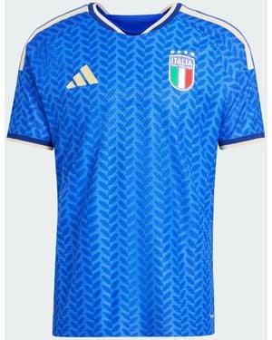 adidas Italy 26 Home Authentic Jersey - Blue
