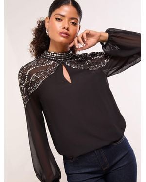 Lipsy Blouse - Black