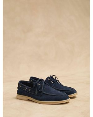 Linzi Gianni Boat Shoes - Blue