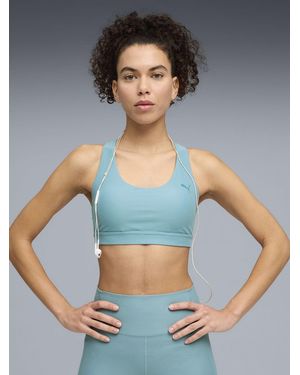 PUMA Cloudspun Training Bra - Blue