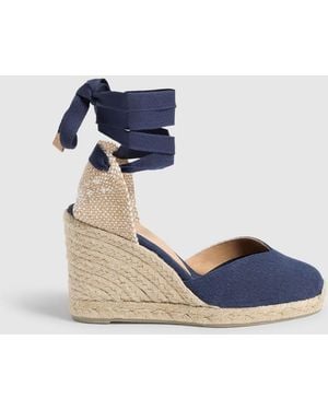 Castañer Chiara Wedge Sandals - Blue