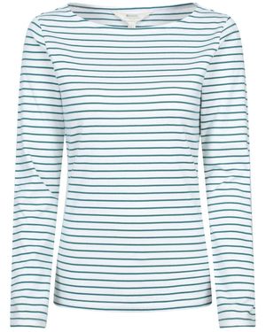 Mountain Warehouse St Ives Crew Neck 100% Cotton Top - Blue