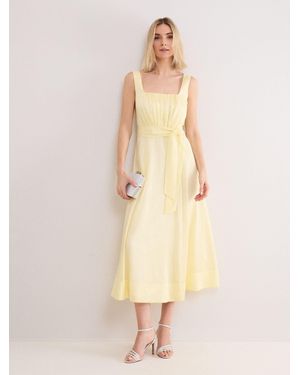 Phase Eight Zahira Midi Dress - Natural