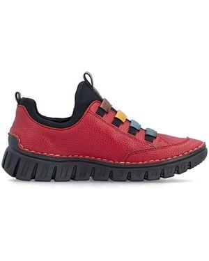 Rieker Elasticated Shoes - Rot