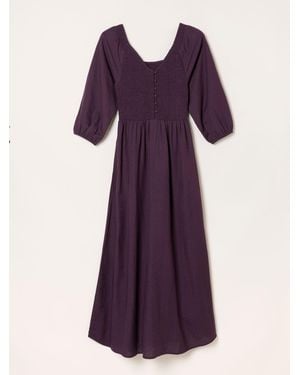 FatFace Fatface Adele Midi Dress - Purple