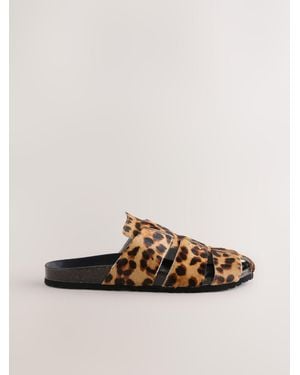 Next Forever Comfort Fisherman Footbed Mules - Multicolor