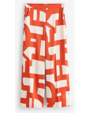 Marella Twill Pants - Red