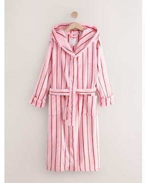 Next Behaglicher Bademantel - Pink