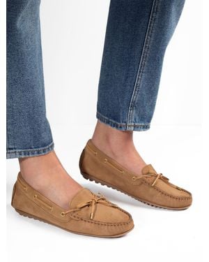Jones Bootmaker Perri Leather Loafers - Blue