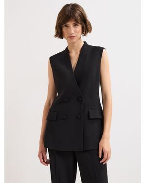 Phase Eight Phase Eight Vari Waistcoat - White