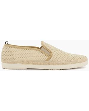 Dune Fisher Mesh Espadrilles Shoes - Natural