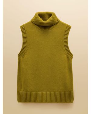 Joules Roll Neck Tank - Green