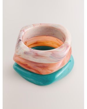 Next Resin Bangle Pack - Multicolour