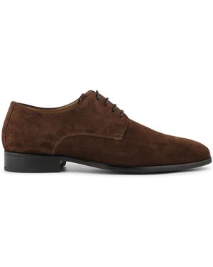 Jones Bootmaker Melvin Leather Oxford Shoes - Brown