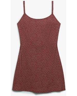 Superdry Printed Cami Mini Dress - Red