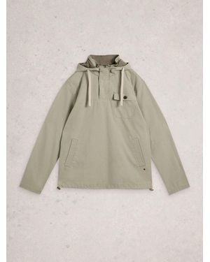 White Stuff Utility Hooded Jacket - Natural