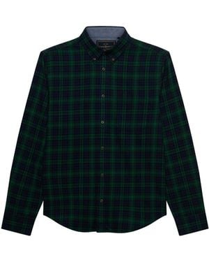 Superdry Long Sleeve Cotton Lumberjack Shirt - Green
