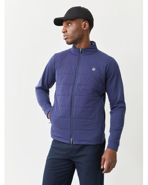 Peter Millar Dark Merge Hybrid Jacket - Blue