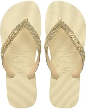 Havaianas Top Glow Flip Flops - Natural
