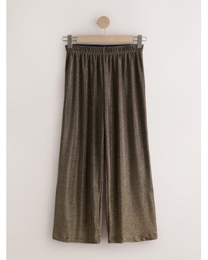 Next Wide Leg Metallic Pants
