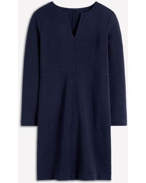 Boden Colette Ottoman Shift Dress - Blue
