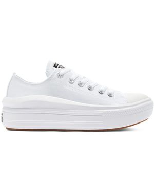 Converse All Star Move Chuck Ox Platform Sneakers - White