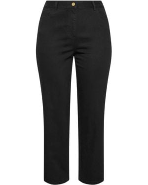 Evans Premium Wide Leg Jeans - Black