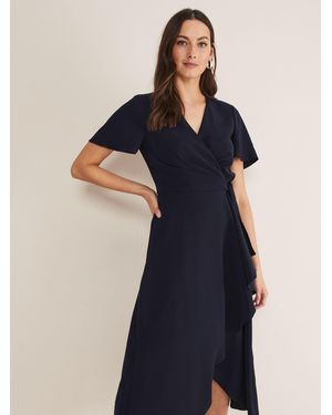 Phase Eight Julissa Wrap Dress - Blue