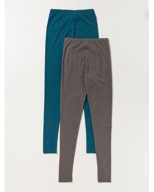 FatFace 2 Pack Meribel/ Leggings - Blue