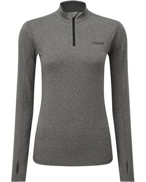 TOG24 Tog 24 Snowdon Thermal Roll Neck Base Layer - Gray