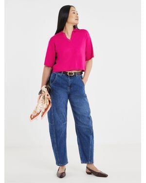 JD Williams Polo Neck Sweater - Pink