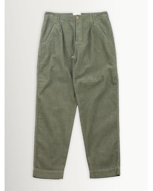 Folk Cord Assembly Pants - Green