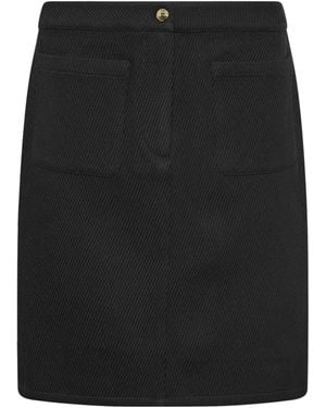 M Com Twill Skirt - Black