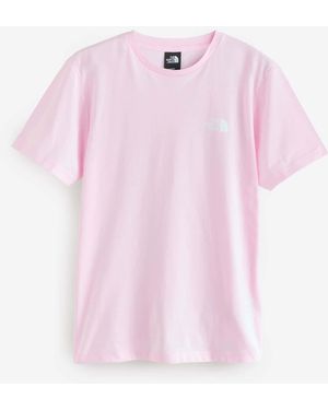 The North Face Simple Dome T-Shirt - Pink